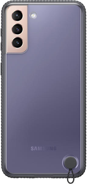 Galaxy S21+ 5G Clear Protective Cover transparent/black (EF-GG996CB)
