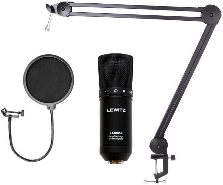 Vásárlás: LEWITZ C120USB Deluxe SET Mikrofon árak összehasonlítása, C 120  USB Deluxe SET boltok