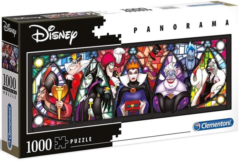 Panoráma puzzle - Disney gonoszai 1000 db-os (39516)