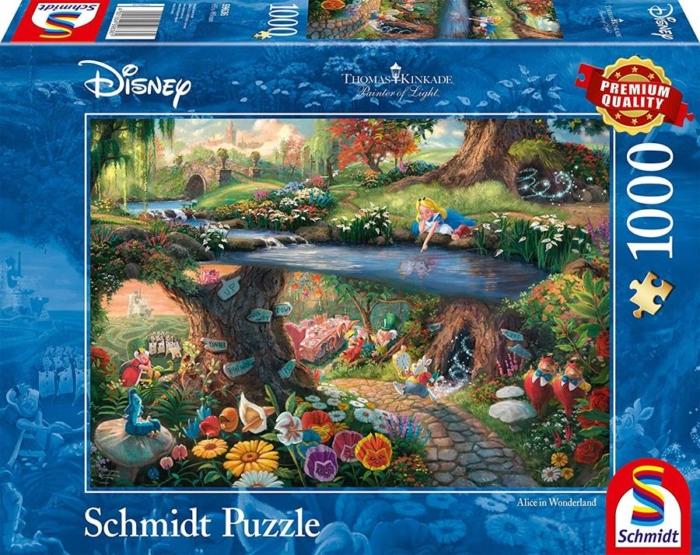 Vásárlás: Schmidt Spiele Disney - Alice in Wonderland, Kinkade 1000 db-os  (59636) Puzzle árak összehasonlítása, Disney Alice in Wonderland Kinkade  1000 db os 59636 boltok
