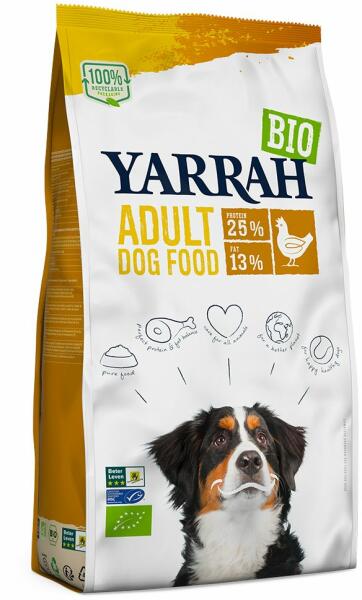 Vásárlás: Yarrah 15kg Yarrah Bio Adult bio csirke száraz kutyatáp Kutyatáp  árak összehasonlítása, 15 kg Yarrah Bio Adult bio csirke száraz kutyatáp  boltok
