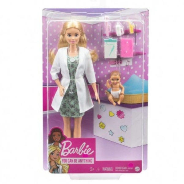 Vásárlás: Mattel Barbie - Deluxe - Gyermekorvos játékszett (GYK01) Barbie  baba árak összehasonlítása, Barbie Deluxe Gyermekorvos játékszett GYK 01  boltok