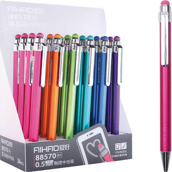 Vásárlás: AIHAO 88570 Touch Pen érintőképernyős golyóstoll, színes test 0,  5mm Golyóstoll árak összehasonlítása, 88570 Touch Pen érintőképernyős  golyóstoll színes test 0 5 mm boltok