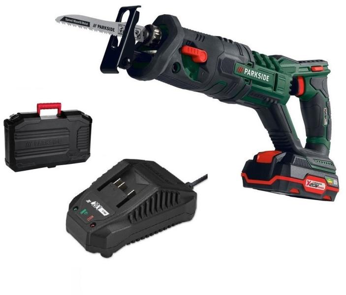 Seghetto Alternativo PARKSIDE PSSA 20-Li A1 Senza Batteria - Verde, In Valigetta - Foto 13