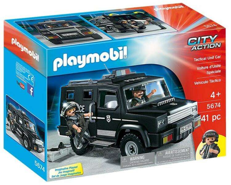 Vásárlás: Playmobil City Action SWAT terepjáró (5974) Playmobil árak  összehasonlítása, City Action SWAT terepjáró 5974 boltok