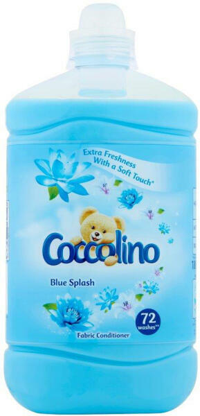 Vásárlás: Coccolino Blue Splash 1,8 l - 72 mosás Textilöblítő árak  összehasonlítása, Blue Splash 1 8 l 72 mosás boltok