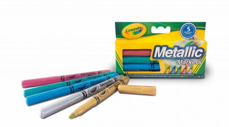 Vásárlás: Crayola Metálszínű filcek (58-5054) Filctoll árak  összehasonlítása, Metálszínű filcek 58 5054 boltok