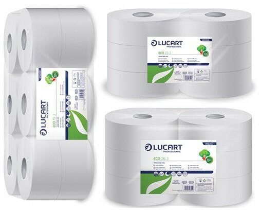 Vásárlás: Lucart Eco Jumbo 2 rétegű közületi toalettpapírok WC-papír árak  összehasonlítása, EcoJumbo2rétegűközületitoalettpapírok boltok