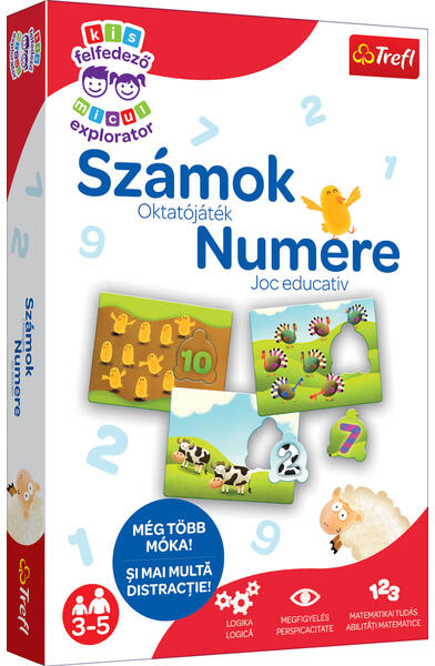 Kis felfedező oktató társas - Számok (01982)