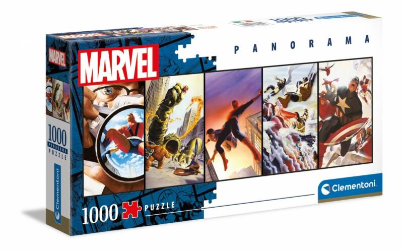 Panoráma puzzle Marvel 80 1000 db-os (39611)