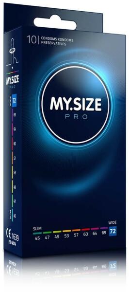 My Size pro Prezervative My Size Pro Diametru 72 mm (10 Buc. )  (Prezervativ) - Preturi