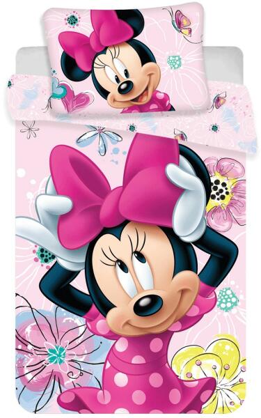 Vásárlás: Otthonkomfort Minnie mouse butterfly Disney pamut-vászon 100x135  cm ovis ágyneműhuzat Ágyneműhuzat árak összehasonlítása, Minnie mouse  butterfly Disney pamut vászon 100 x 135 cm ovis ágyneműhuzat boltok