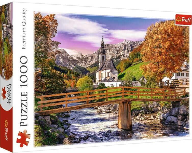 Trefl Пъзел Trefl от 1000 части - Есенна идилия (10623) цени и други  красиви Пъзели