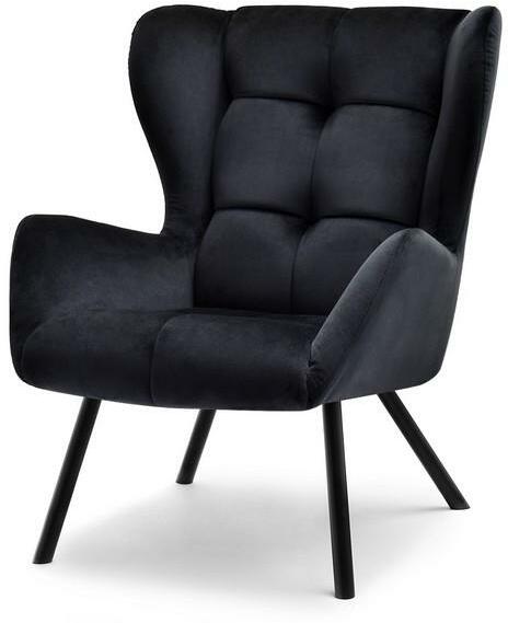 Vásárlás: VOX bútor NOEL koktél fotel, fekete plüss Fotel és ülőke árak  összehasonlítása, NOEL koktél fotel fekete plüss boltok
