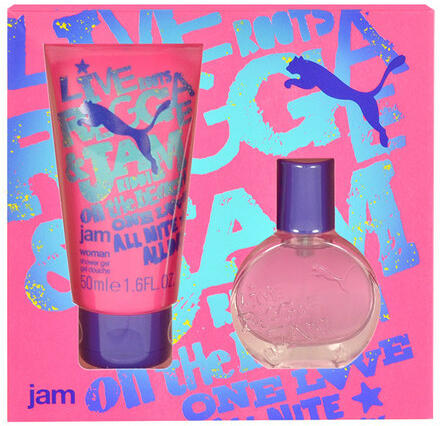 Vásárlás: PUMA Jam Woman, Edt 20ml + 50ml Tusfürdő női parfüm Ajándékcsomag  árak összehasonlítása, Jam Woman Edt 20 ml 50 ml Tusfürdő női parfüm boltok