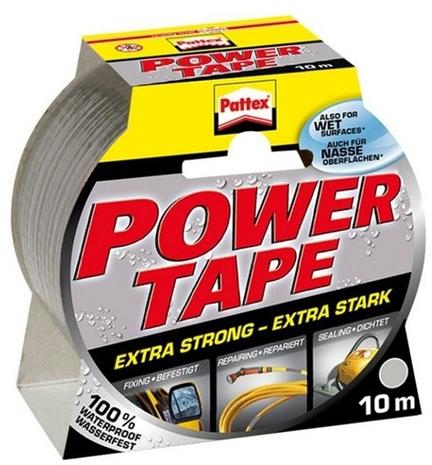 Vásárlás: Pattex Power Tape ragasztószalag 10m x 48mm ezüst színű  Ragasztószalag árak összehasonlítása, Power Tape ragasztószalag 10 m x 48  mm ezüst színű boltok