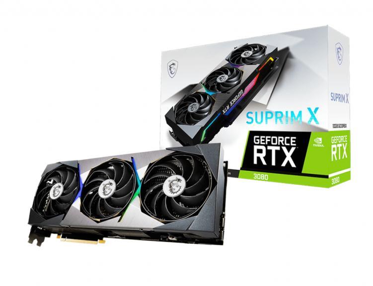 MSI GeForce RTX 3080 SUPRIM X LHR 10GB GDDR6X 320bit (V389-215R