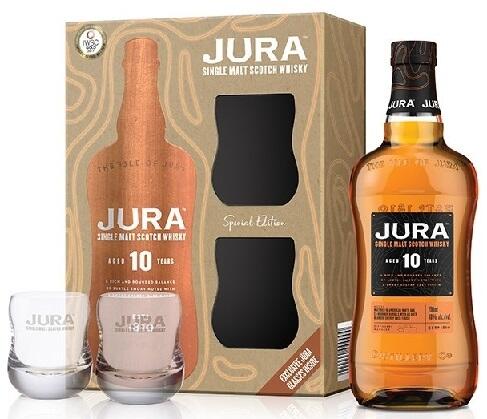 Vásárlás: Isle of Jura 10 years 0, 7 40% pdd. + 2 pohár Whiskey árak  összehasonlítása, 10 years 0 7 40 pdd 2 pohár boltok