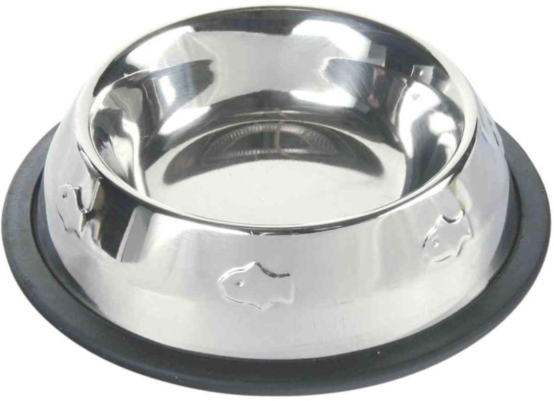 Gumiperemes fém tál 0.2l/15cm (24870)