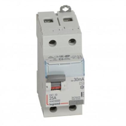 Legrand Intrerupator diferential RCD DX³-ID - 2P 230 V~ - 25 A - 30 mA -  tip AC (411504) (Siguranta automata, contor electric) - Preturi