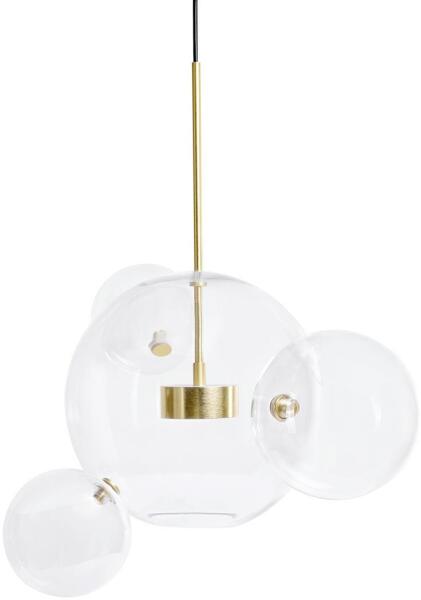 Settimo Lustra din sticla Capri 4 auriu (Lampa de perete, plafoniera,  candelabru) - Preturi
