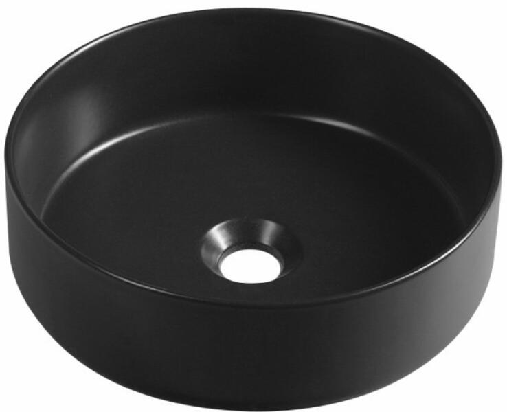 Infinity Round 36x12 cm black (10NF65036B)