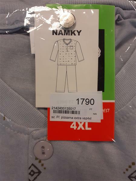 Vásárlás: Namky kft sz. Ff. pizsama extra Férfi pizsama árak  összehasonlítása, sz Ff pizsama extra boltok