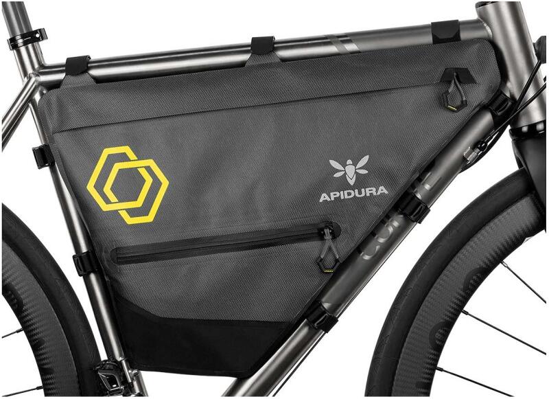 In fact Unevenness Upward Apidura - geanta cadru bicicleta Expedition Full Frame Pack 12 litri - gri  negru galben (Borseta si geanta bicicleta) - Preturi