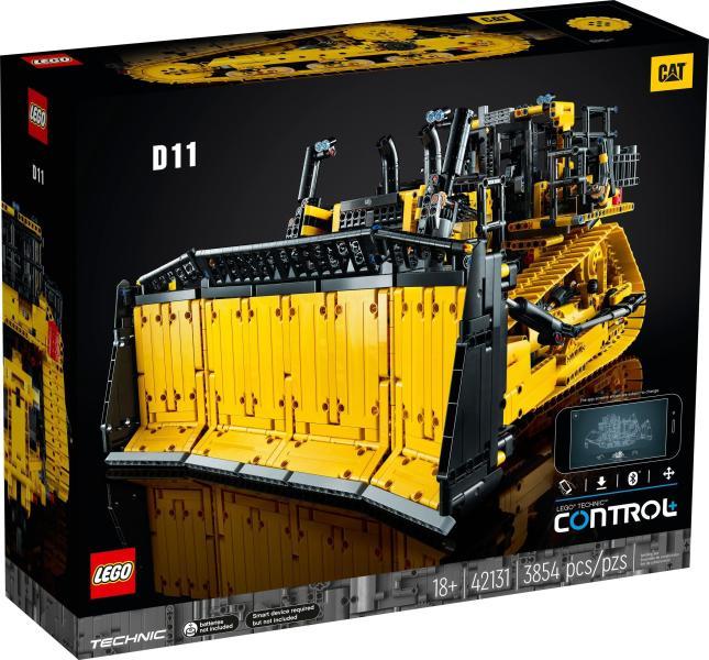 Vásárlás: LEGO® Technic - Applikációval irányítható Cat D11 buldózer  (42131) LEGO árak összehasonlítása, Technic Applikációval irányítható Cat D  11 buldózer 42131 boltok