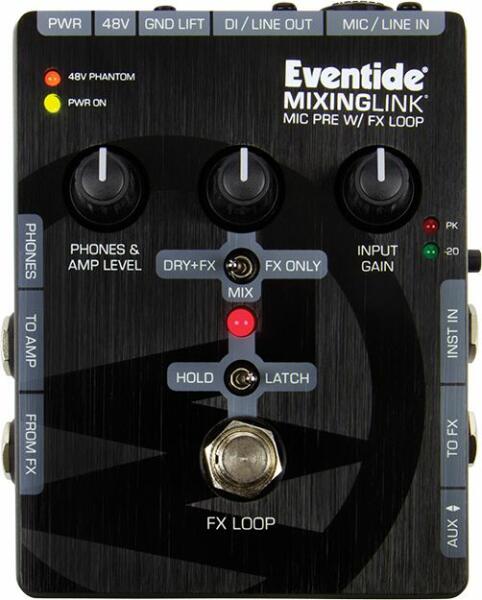 Eventide MixingLink mikrofon előfok és FX loop vásárlás, olcsó Eventide  MixingLink mikrofon előfok és FX loop árak, Effekt processzor akciók