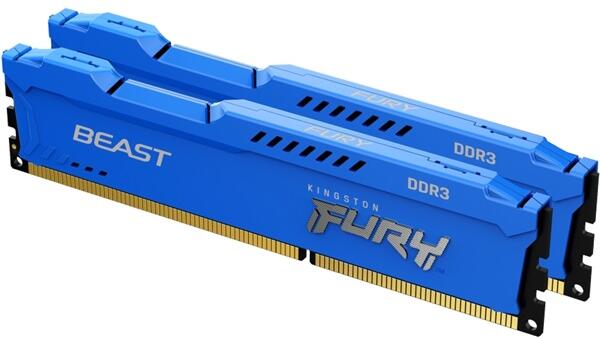 Kingston FURY Beast 16GB (2x8GB) DDR3 1600MHz KF316C10BK2/16 (Memorie) -  Preturi