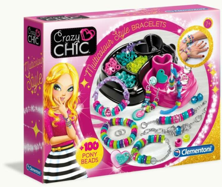 Crazy Chic Multicoulour Style karkötő készítő szett (78415)