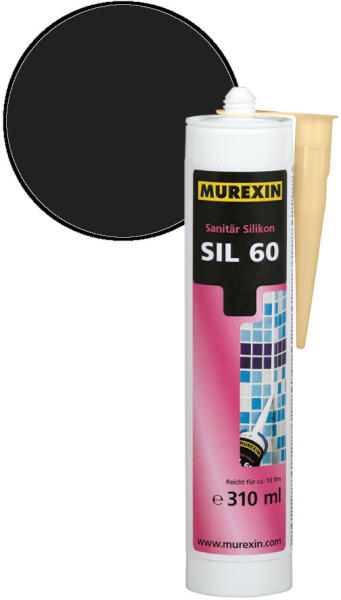 Vásárlás: Murexin SIL 60 Szaniter szilikon fekete 310 ml (4209) Vízzáró  tömítő paszta árak összehasonlítása, SIL 60 Szaniter szilikon fekete 310 ml  4209 boltok