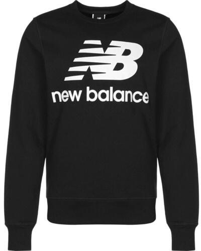 New Balance Bluza barbati New Balance Essentials Stacked Logo Crew  MT03560BK (MT03560BK) (Pulover barbati) - Preturi