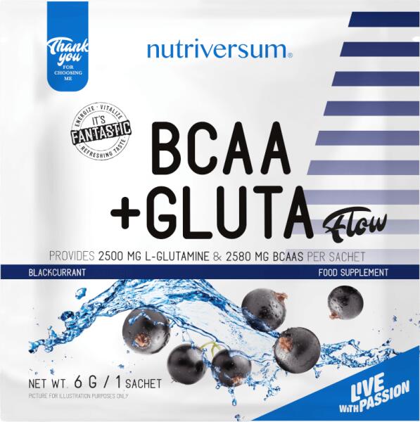 Flow - BCAA+Gluta italpor 6 g
