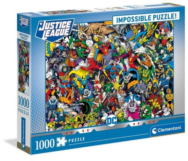 A lehetetlen puzzle - Az Igazság Ligája 1000 db-os (39599)
