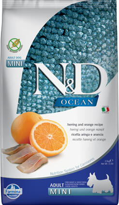 Ocean Adult Mini Herring & Orange 2,5 kg