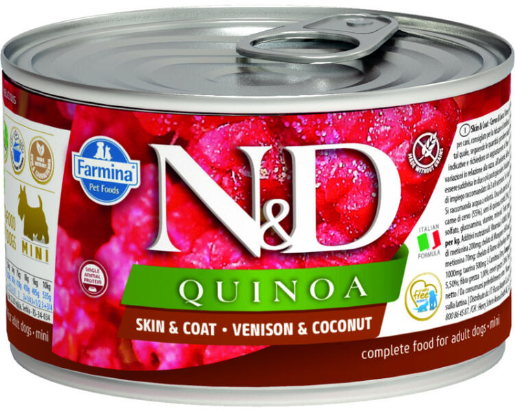 Quinoa Adult Mini Venisot & Coconut 140 g