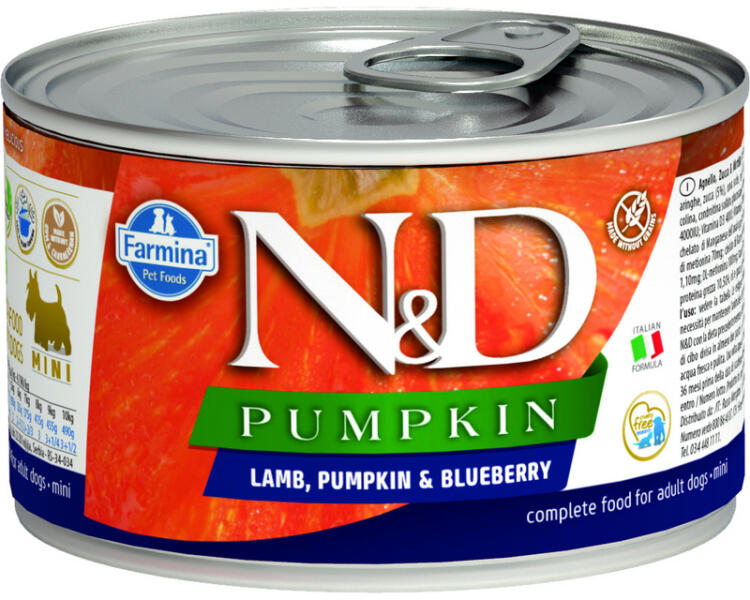 Adult Mini Pumpkin & Blueberry 140 g
