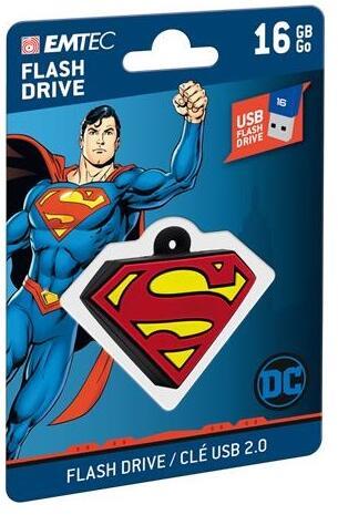 DC Comics Collector 16GB USB 2.0 ECMMD16GDCC01/02/03
