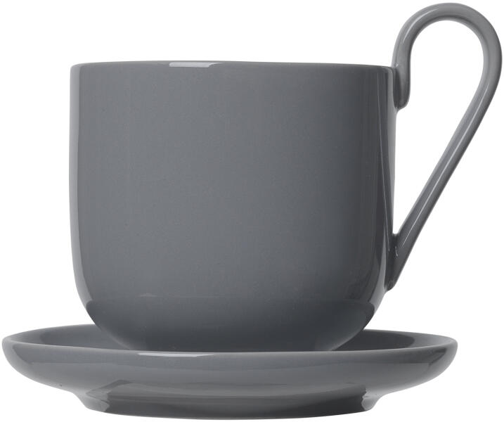 Vásárlás: Blomus Kávés csésze szett csészealjjal RO sötétszürke (64010)  Bögre, csésze árak összehasonlítása, Kávés csésze szett csészealjjal RO  sötétszürke 64010 boltok