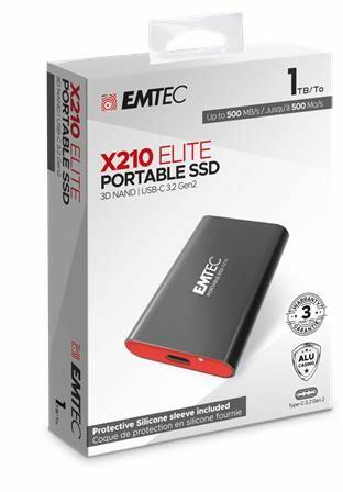 Vásárlás: EMTEC X210 1TB USB 3.2 ECSSD1TX210 Külső SSD meghajtó árak  összehasonlítása, X 210 1 TB USB 3 2 ECSSD 1 TX 210 boltok