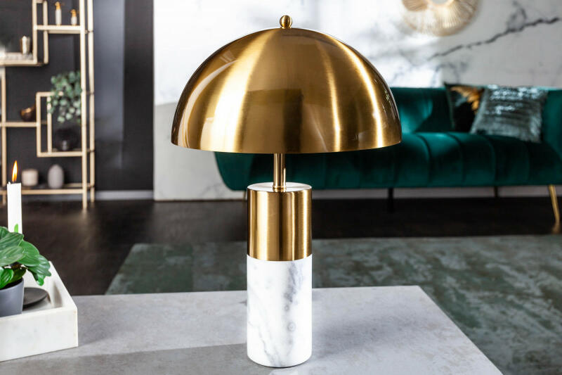 Vásárlás: BURLESQUE design asztali lámpa - fehér/arany (40778) Asztali lámpa  árak összehasonlítása, BURLESQUE design asztali lámpa fehér arany 40778  boltok