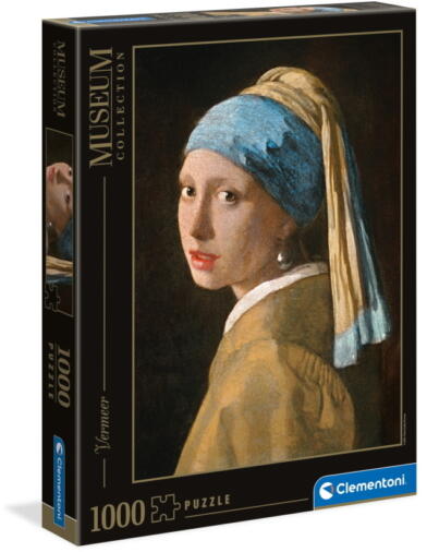 Museum Collection - Vermeer - Leány gyöngy fülbevalóval 1000 db-os (39614)