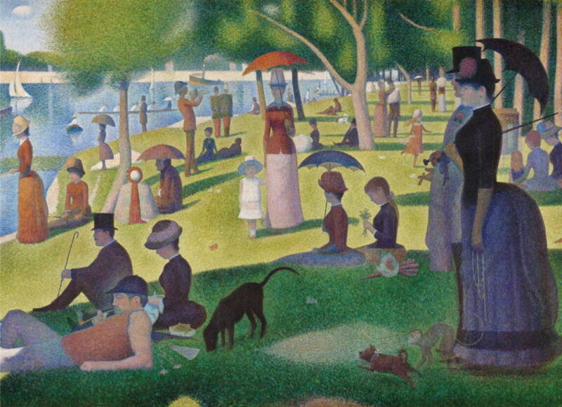 Museum Collection - Seurat - Vasárnap délután a Grande Jatte szigetén 1000 db-os (39613)