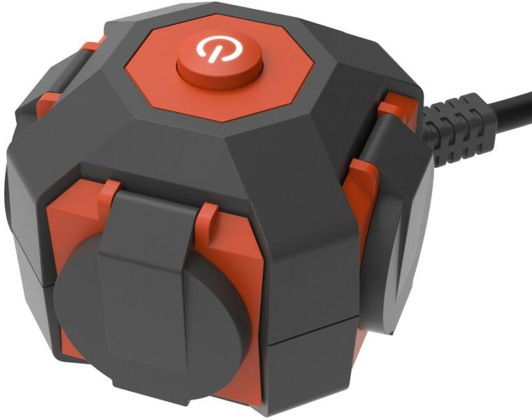 Power Globe 4 Plug 1,4 m Switch (5995H)