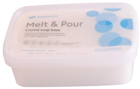 Stephenson Bază de săpun Melt & Pour Alb 1000g (Turnare sapun) - Preturi