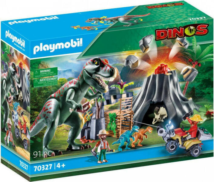 Vásárlás: Playmobil T-Rex támadás a vulkánnál (70327) Playmobil árak  összehasonlítása, T Rex támadás a vulkánnál 70327 boltok