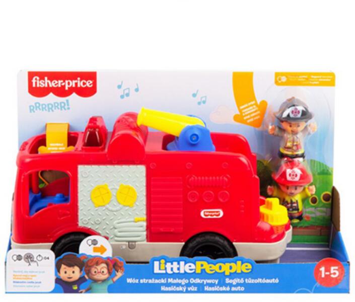 Fisher-Price: Little People tűzoltóautó (GXR77)