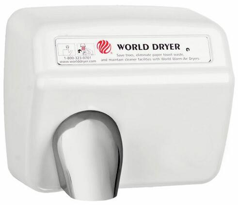 Vásárlás: World Dryer DXA548-974 World Dryer Model A automata kézszárító,  fehér, acél, 2300W (GCMTBA.A48) Kézszárító árak összehasonlítása, DXA 548  974 World Dryer Model A automata kézszárító fehér acél 2300 W GCMTBA A 48  boltok